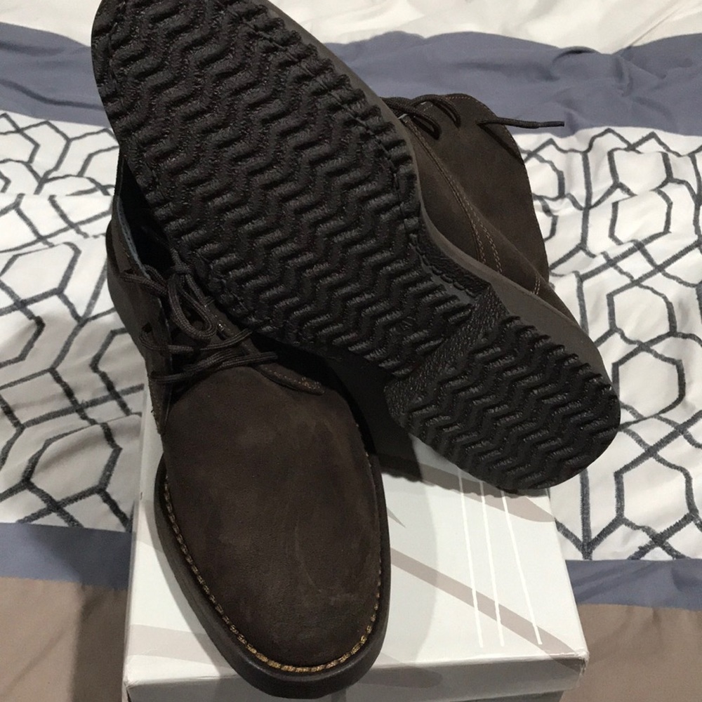 Brown sides booties euro size 41 never worn